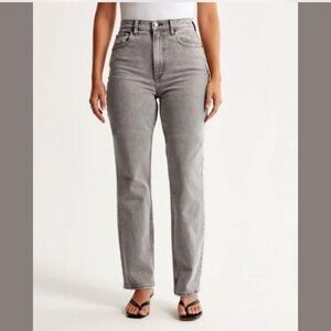 Abercrombie 90s Straight Jean CURVE LOVE